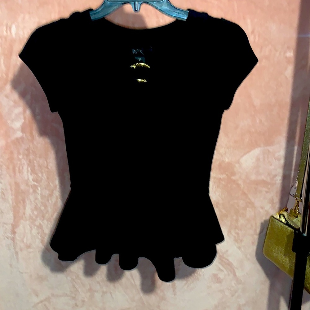 Black formal top